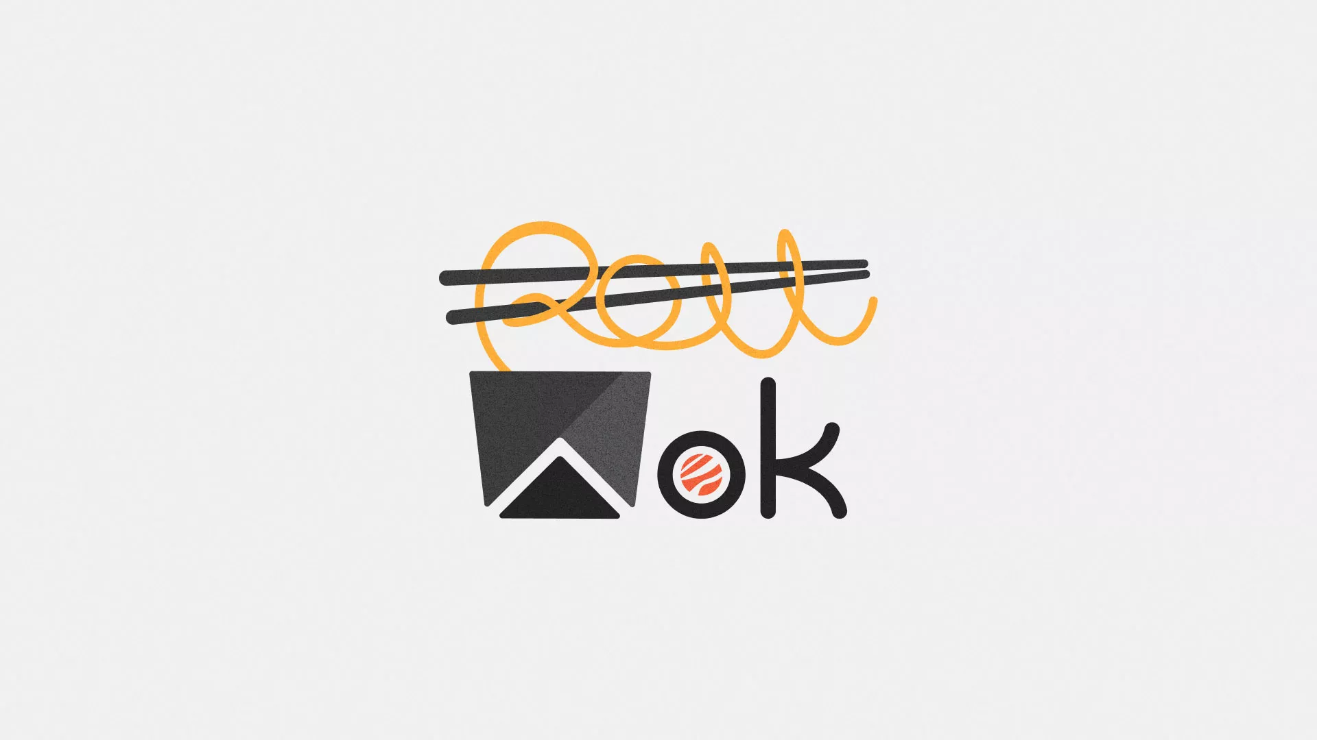 Разработка логотипа в Гороховце для суши-бара «Roll Wok Club» Разработка логотипа в Гороховце для суши-бара «Roll Wok Club»